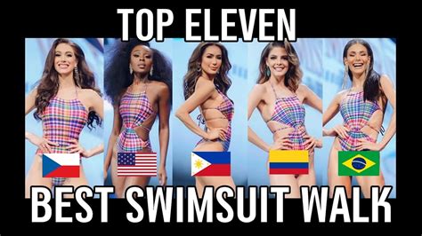 Top 11 Best Swimsuit Walk Miss Grand International 2020 Youtube