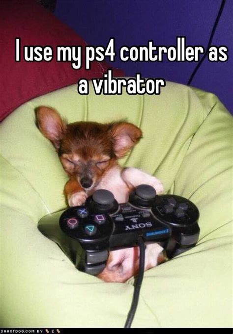 I Use My Ps4 Controller As A Vibrator