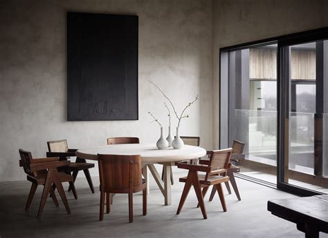 Dining chairs don't just have to look good, but should feel good, too. Inside an Axel Vervoordt-Designed Duplex at Kanaal - SURFACE