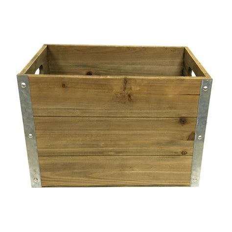 Shop For The Large Wooden Crate By Ashland At Michaels Large Wooden