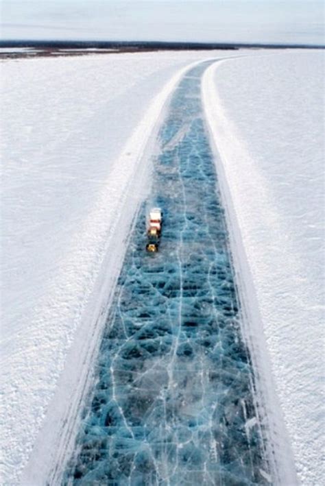 Ice Roads Alaska Dangerous Roads Wonders Of The World Alaska