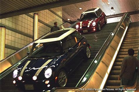 Mini was originally a model name, being used on the austin mini and morris mini, which were essentially the same car, but were sold under different brands owned by british leyland. The Movie Spot: The Italian Job (T)