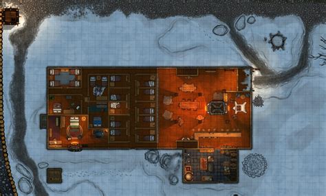 I Made A Map Of The Northlook Inn In Bryn Shander Hope You Find It To