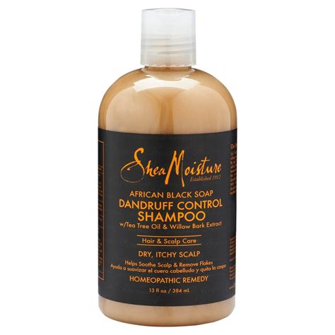 SheaMoisture's African Black Soap Dandruff Control Shampoo ...