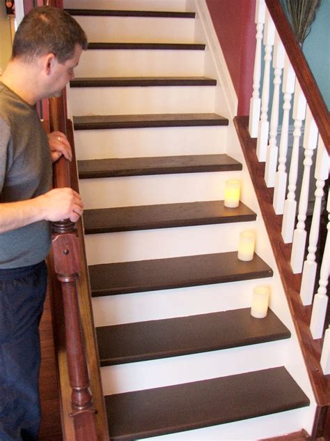 Painted Wood Stair Remodel Remodelaholic