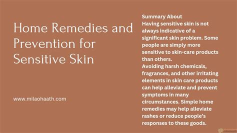 Home Remedies And Prevention For Sensitive Skin Milao Haath