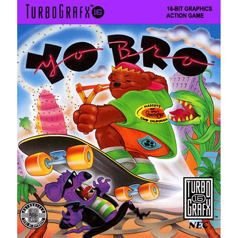 Yo Bro Turbo Grafx 16 Game For Sale Dkoldies