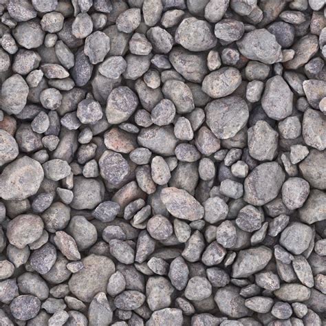 Seamless Gravel Texture With Displacement Gravel 020 Arroway Textures