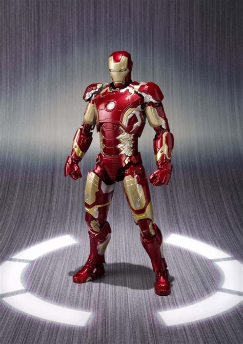 The Avengers Age Of Ultron Iron Man Mark 43 Shfiguarts Figurine