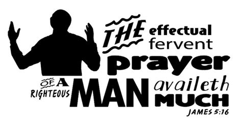Effectual Fervent Prayers Of A Righteous Man James 515 Svg Vinyl Cut
