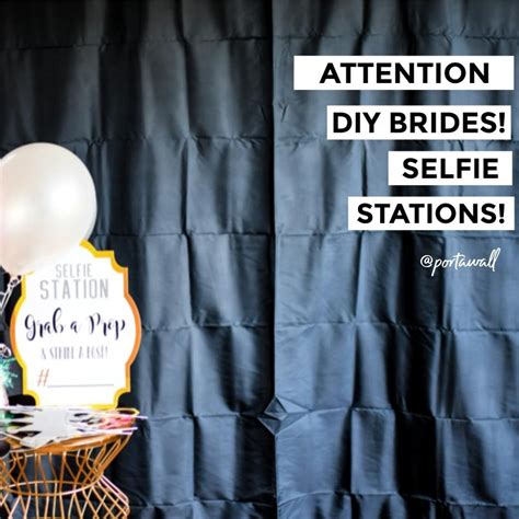 👰🏼 🤵🏼📸 Another Way To Utilize Your Portable Wall Diy Selfie Stations