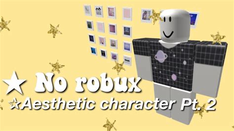 Aesthetic Roblox Character With No Robux Part 2 免费在线视频最佳电影电视节目