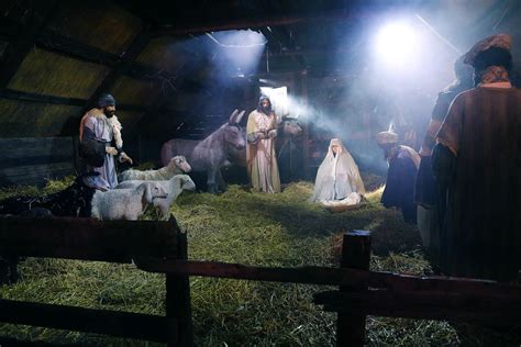 Birth Of Jesus Manger Scene Christianity Tradition Flip 2019 Creative Commons Bilder