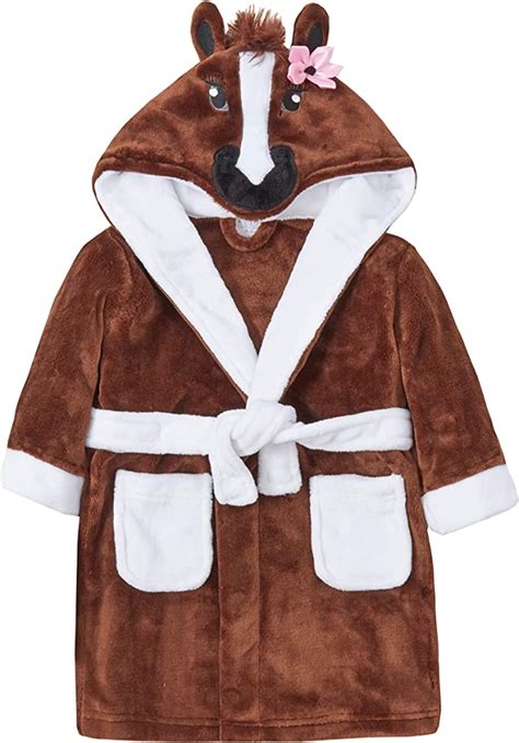 Minikidz And 4kidz Childrensgirls Novelty Horse Dressing Gown With Tail