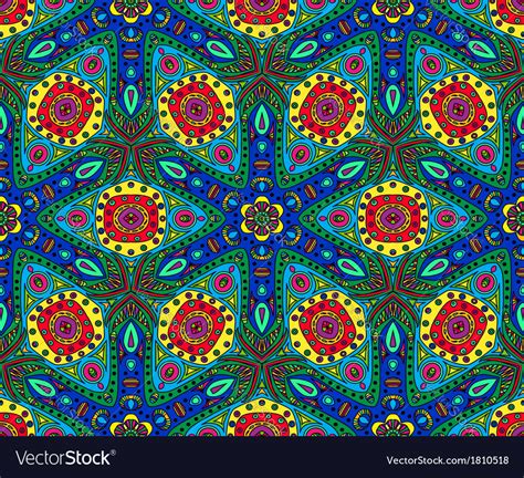 Kaleidoscope Color Seamless Pattern Royalty Free Vector
