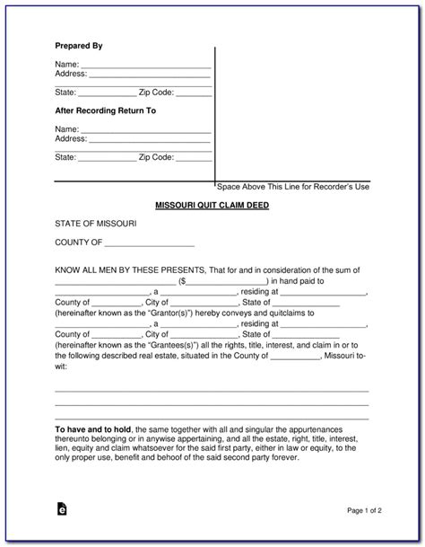 Free Personal Representative Deed Form Colorado Form Resume