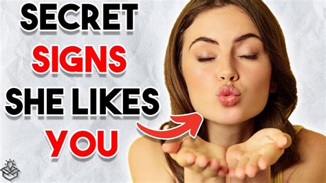 10 Secret Psychological Signs A Girl Likes You Youtube