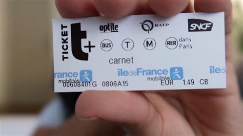 Tarif Ticket Metro Paris DrBeckmann