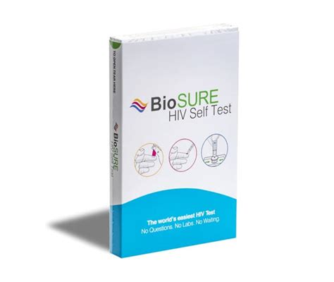 Biosure Hiv Self Test Health Online