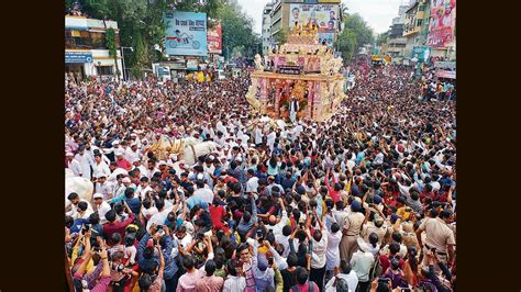 Ganesh Immersion Processions End In Pune After 29 Hours Highest In 7
