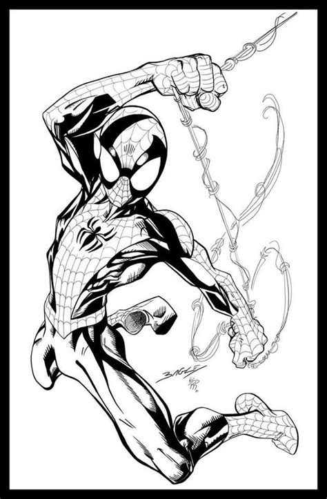 Spiderman Ink Spiderman Drawing Spiderman Art Sketch Spiderman Art
