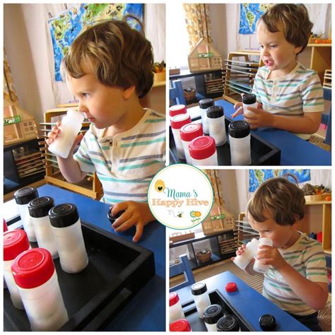 Diy Montessori Smelling Bottles And Free Printable Mamas Happy Hive