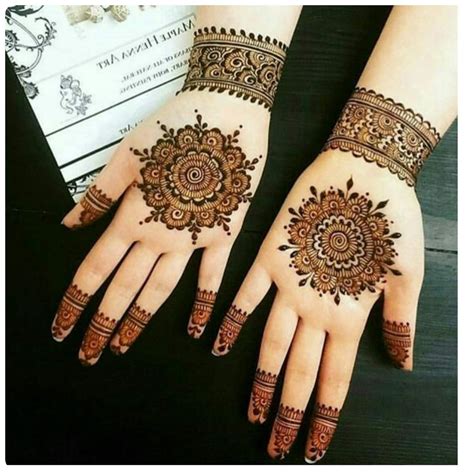 Simple Tikki Mehndi Design Aulaiestpdm Blog