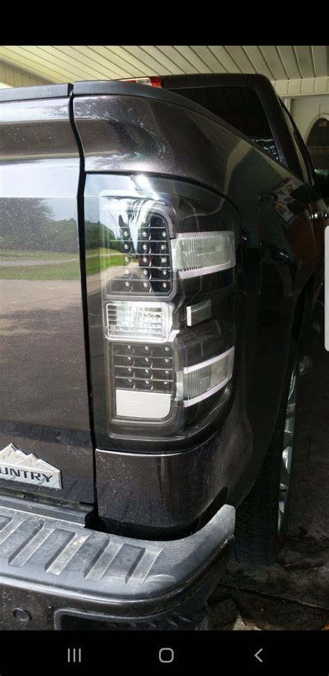 Color Match Head And Tail Lights 2014 2018 Silverado And Sierra Mods