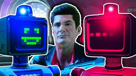 Fighting Zombies With David Hasselhoff Iw Zombies In Spaceland Robot
