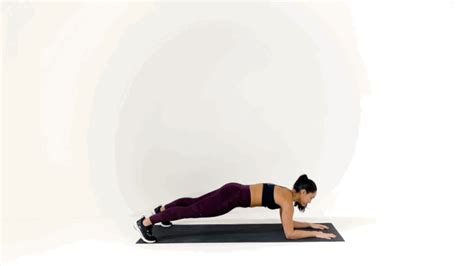 Plank Reach Plank Core Work Total Body Workout