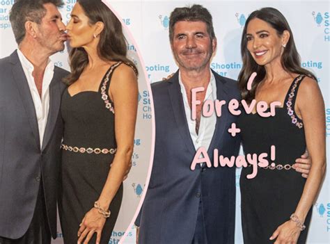 said yes simon cowell and lauren silverman are engaged after 13 years together perez hilton