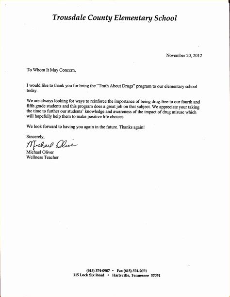 Recommendation Letter For Homeschool Student Ffa Letter Of