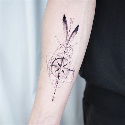 Top 83 Compass Tattoos For Women Best Thtantai2