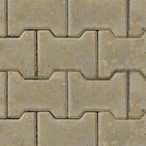 Paving Outdoor Concrete Regular Block Texture Seamless 05642
