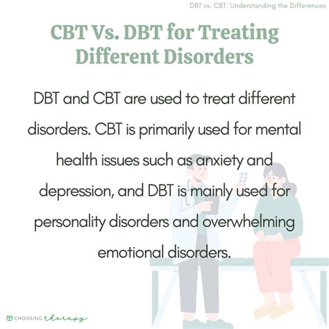 Dbt Vs Cbt Understanding The Differences