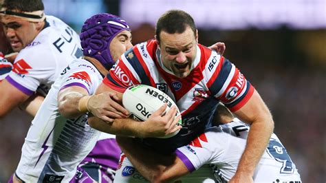 Sydney Roosters 14 6 Melbourne Storm Defending Champions Through To