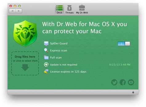 Plus, most threats are instantly scrubbed without ever hitting the quarantine folder. Dr.Web Antivirus for Mac OS X - Accurate Reviews