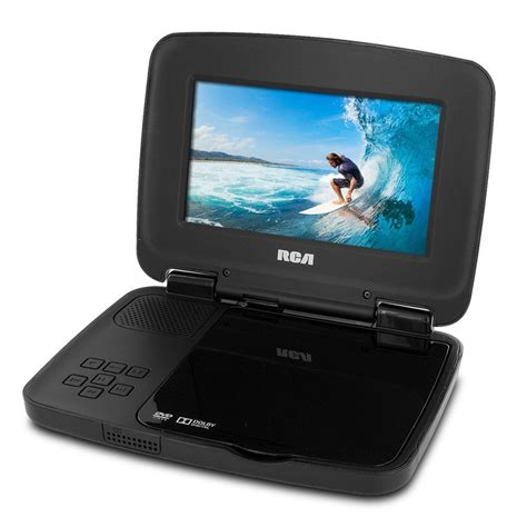 Rca Portable Dvd Player 7 Display Black Drc99371eb Portable Dvd