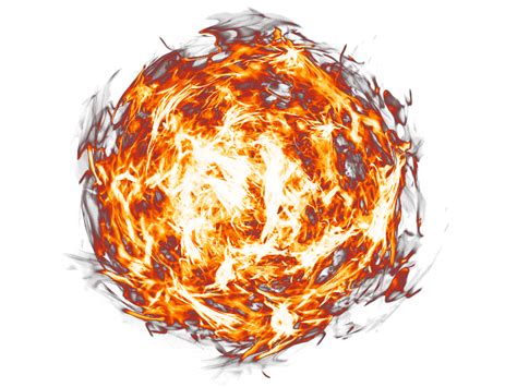 Fireball Png Transparent Background Fire And Smoke Textures For