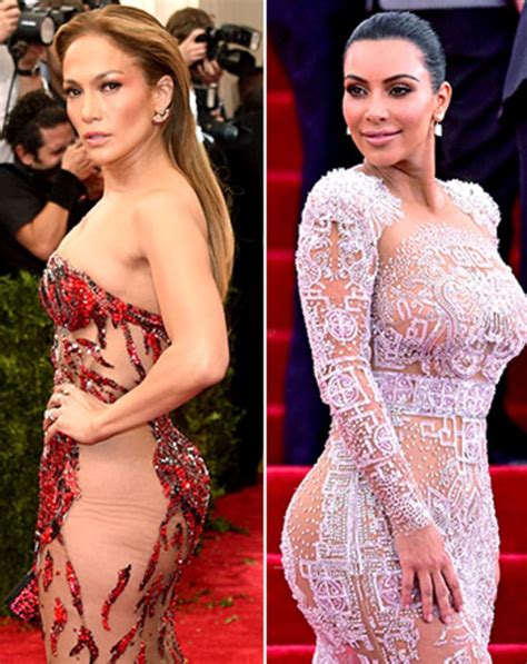 kim kardashian jennifer lopez compare butts at met gala 2015 us weekly