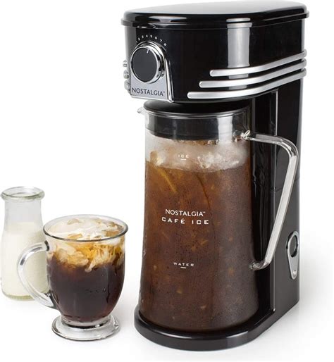 If you want to make your iced coffee from cold brew coffee you'll need to plan ahead because it's best to let it brew for 12 to 24 hours before you use it, otherwise you won't get the benefits of the mellow flavor. Iced Coffee Maker - Nostalgia - About Mobile Apps and Techs