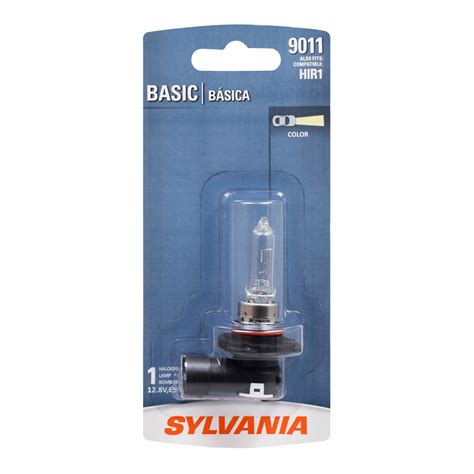Sylvania 9011 Basic Halogen Headlight Bulb 1 Pack