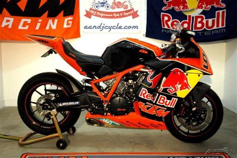1 Of 25 2010 Ktm Rc8r Red Bull Edition Bike Urious