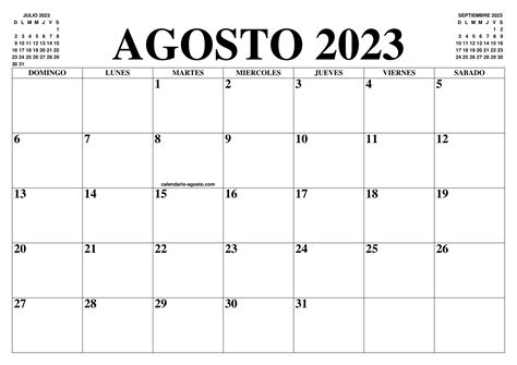 Famous Calendario 2023 Agosto Ideas Calendar With Holidays Printable 2023