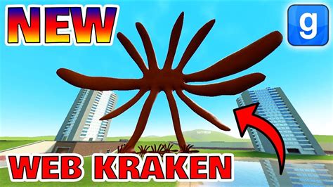 New Trevor Henderson Creatures Giant Web Kraken Garrys Mod Sandbox