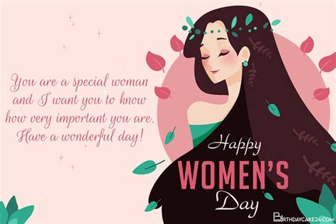 Create Beautiful Custom International Womens Day Cards Online