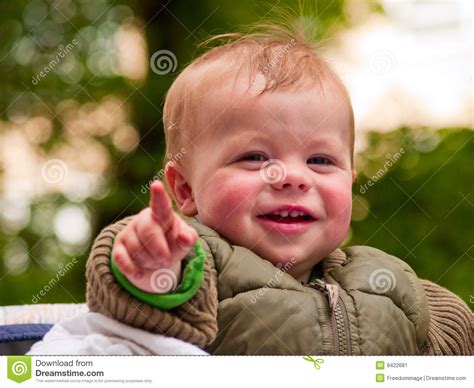 Happy Baby Boy Laughing With Joy Stock Image Image Of