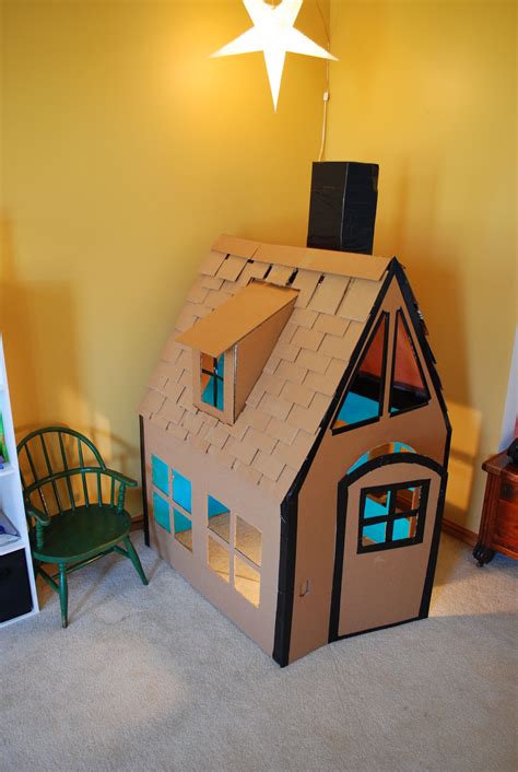 We did not find results for: Playhouse made from cardboard. Love the detail, it even ...