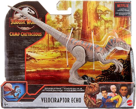 Jurassic World Camp Cretaceous Velociraptor Echo Action Figure Savage