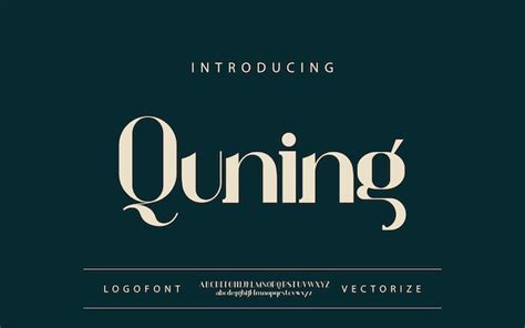 Premium Vector Elegant Alphabet Letter Font Typography Luxury Classic